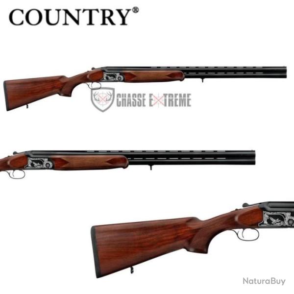 Fusil COUNTRY Bois Ponc� Huil� 66cm Cal 12/76