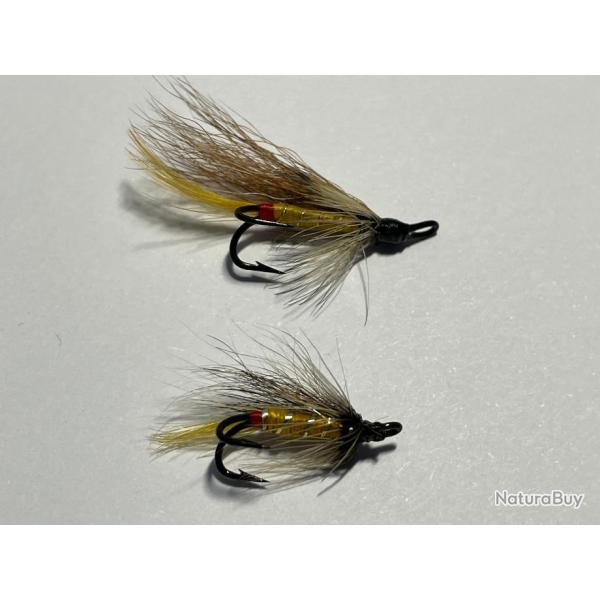 mouche saumon mod�le Ell� num�ro 10 double