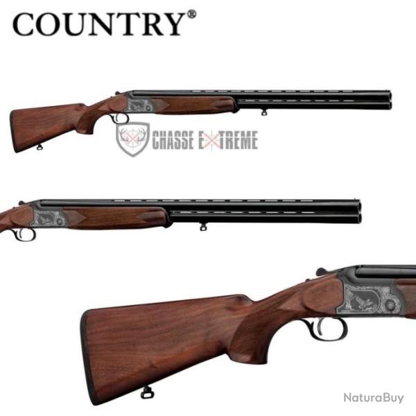 Fusil COUNTRY Bois Ponc� Huil� 76cm Cal 12/76