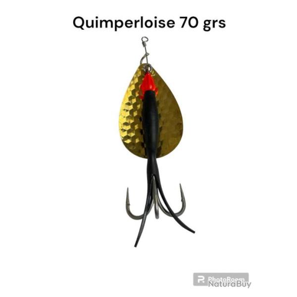 CUILLER SILURE QUIMPERLOISE 70 grs noir or