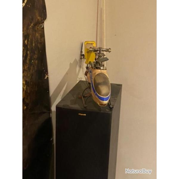 H�licopt�re Shark 450 professionel mod�lisme sans t�l�commande �lectrique 3s 3D