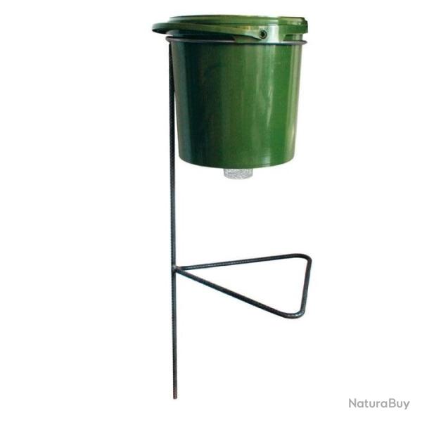 Seau agrainoir Europarm tr�mie et support pour petit gibier - 5L