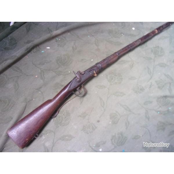 fusil poudre noire � chien ( chasse )