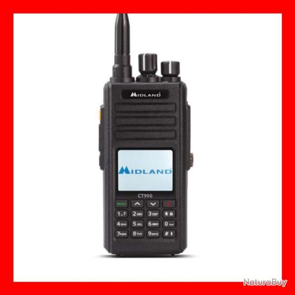 RADIO MIDLAND CT990-EB 10W BI-BANDE VHF/UHF