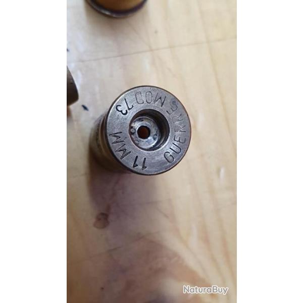 Cartouche vide de revolver  1873 d'origine  de guerre