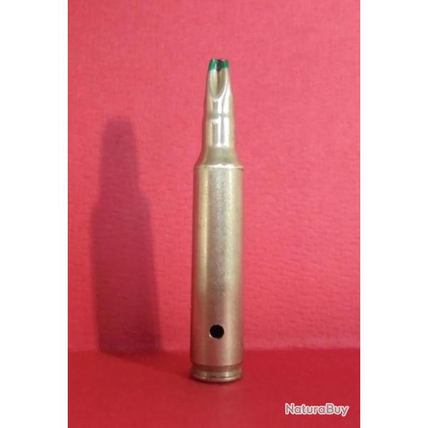 UNE !! cartouche cal.5,56 X 45 d'exercice (Famas)  NEUTRALISEE   .