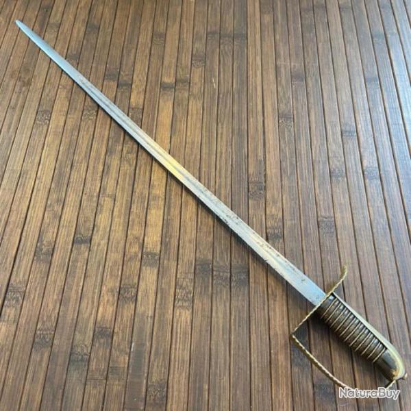 Rare Sabre d'Enfant XIXe Si�cle Type R�volutionnaire Poin�on GD TBE