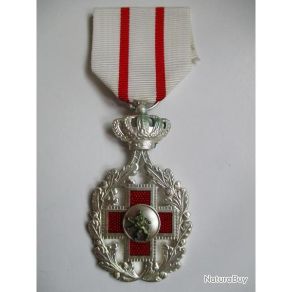 M�daille du M�rite Croix Rouge belge (1)