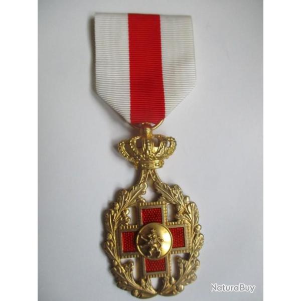 M�daille de la Croix Rouge �lite belge