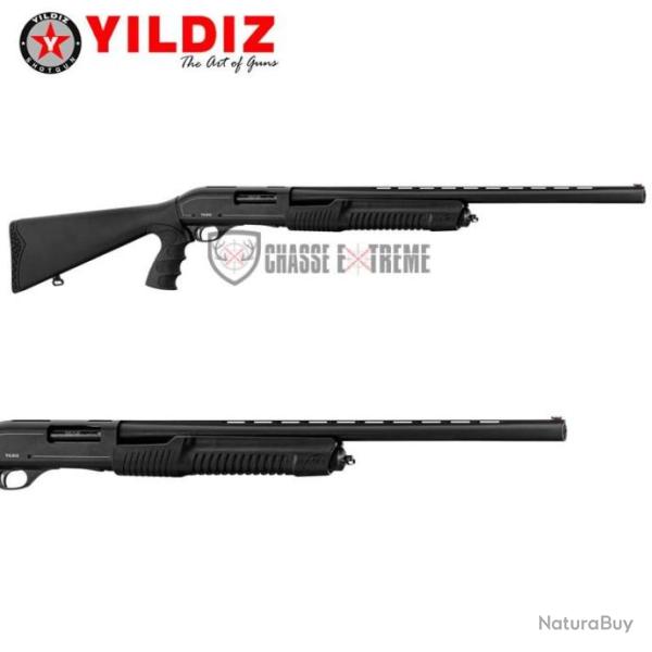 Fusil YILDIZ YP12SCT Tactique 61cm Cal 12/76