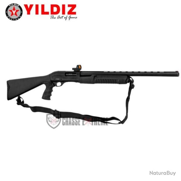Pack YILDIZ Fusil � Pompe YP12SCT Cal 12/76 + Point Rouge + Sangle