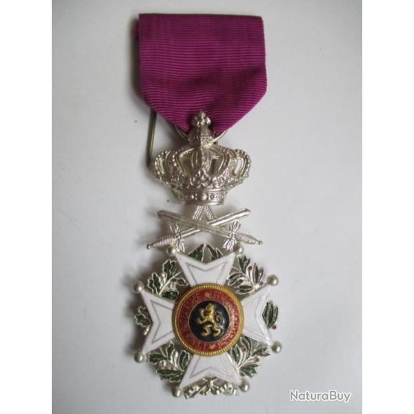 M�daille belge Croix de l'Ordre de L�opold 1er