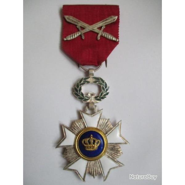 M�daille belge Chevalier de l'Ordre de la couronne