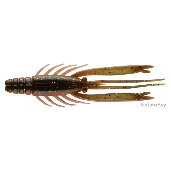 Leurre Souple Daiwa Silver Wolf Urban Shrimp 7,2cm par 8 7,2cm Orange Peeler