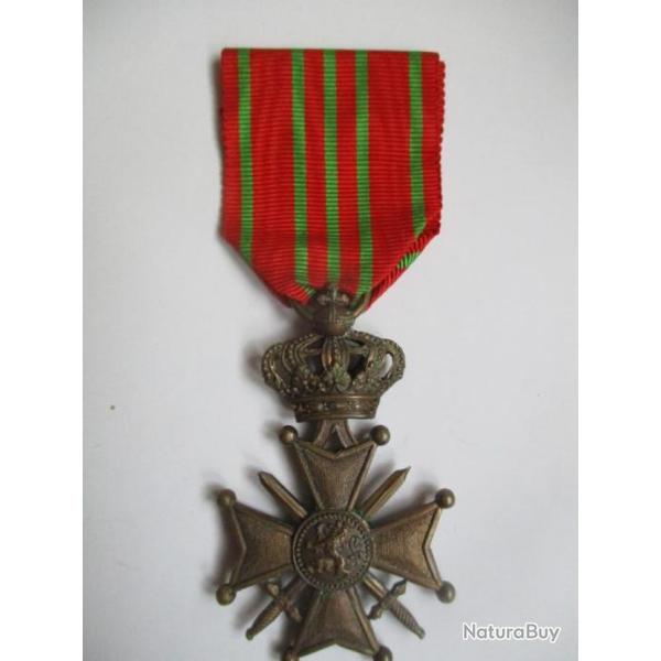 M�daille belge Croix de guerre 14/18