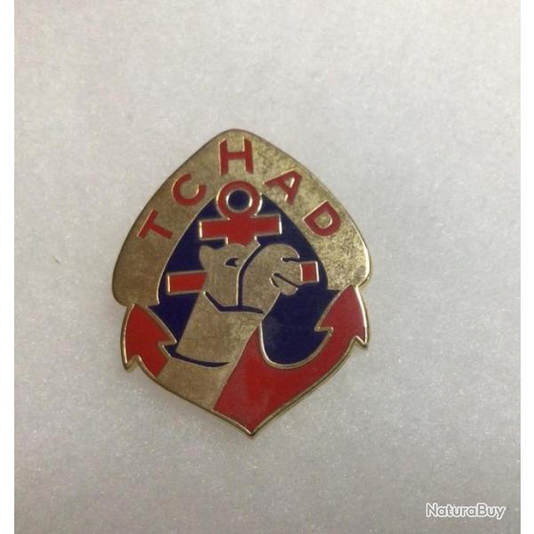 TROUPES D'AFRIQUE - INSIGNE R�GIMENT DE MARCHE DU TCHAD (Ed. ATLAS)