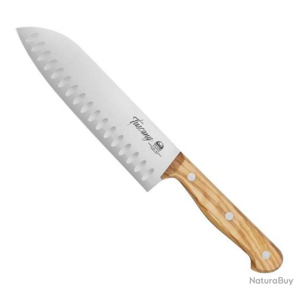 Couteau Santoku "Tuscany" [Due Cigni]