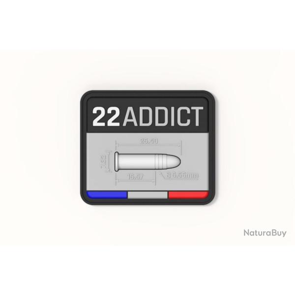 Patch / Ecusson / velcro 22 LR ADDICT