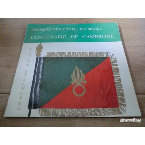 disque 33t  CENTENAIRE DE CAMERONE  L EMPIRE CAMERONE  14 18  / INDOCHINE  ALGERIE  39 45