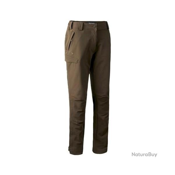 PANTALON DEERHUNTER FEMME LADY ANN FULL STRETCH MARRON