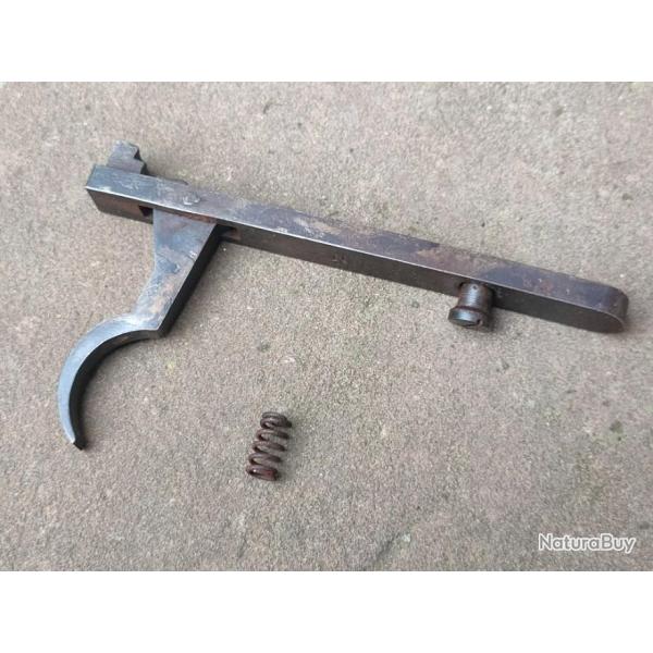 Groupe d�tente de carabine Geco mod�le 28 ( queue de d�tente , vis , ressort )