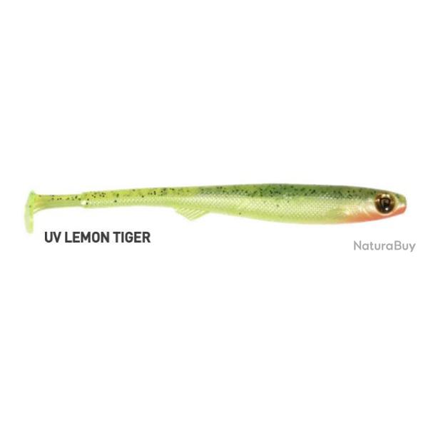 Leurre Souple Fox Rage Slick Fast Super Soft 15cm 15cm UV Lemon Tiger A l'unit�