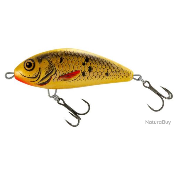 Poisson Nageur Salmo Fatso Floating 12cm 12cm Golden Bait