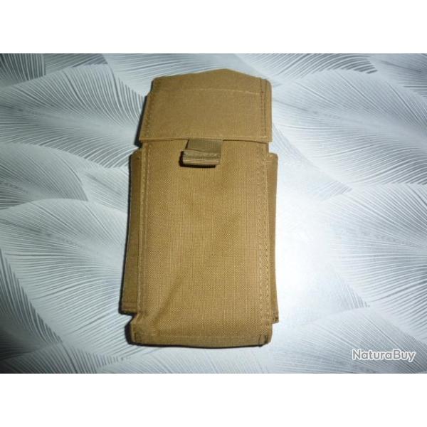 Porte cartouche / Pochette molle 25 tubes - sable