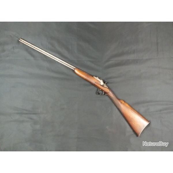 Carabine superpos� mitraille syst�me Warnant cal.9mm Flobert et 22LR