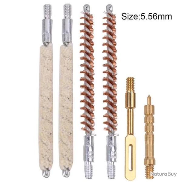 Kit Universel de nettoyage pour Arme de poing calibre 22 (5.56mm)