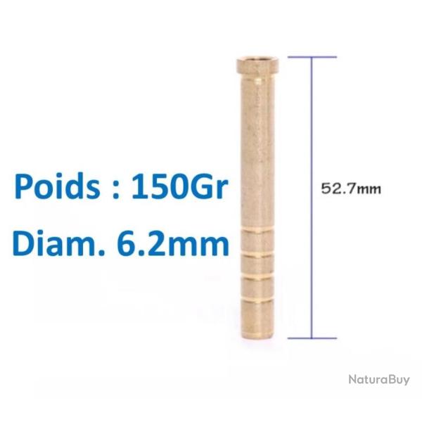 INSERT LAITON 6.2mm - 150Gr