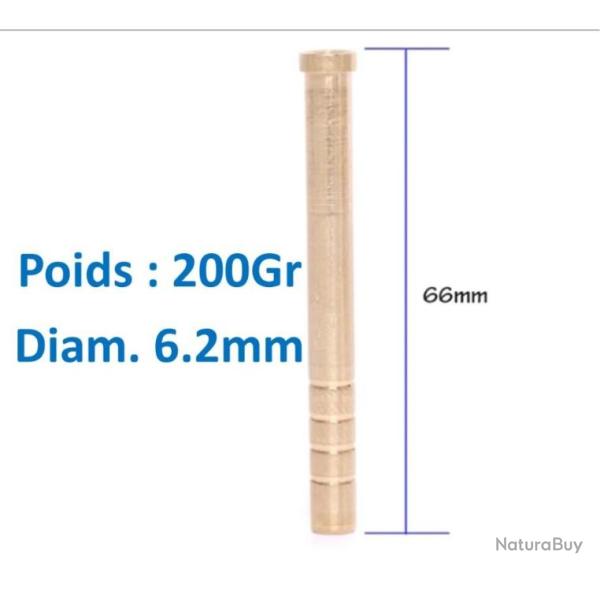 INSERT LAITON 6.2mm - 200Gr