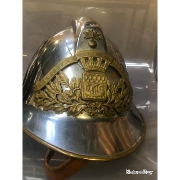 CASQUE MOD�LE 1933 SAPEURS-POMPIERS DE PARIS
