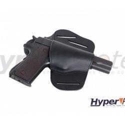 Holster De Ceinture Universel Port Discret En Cuir noir