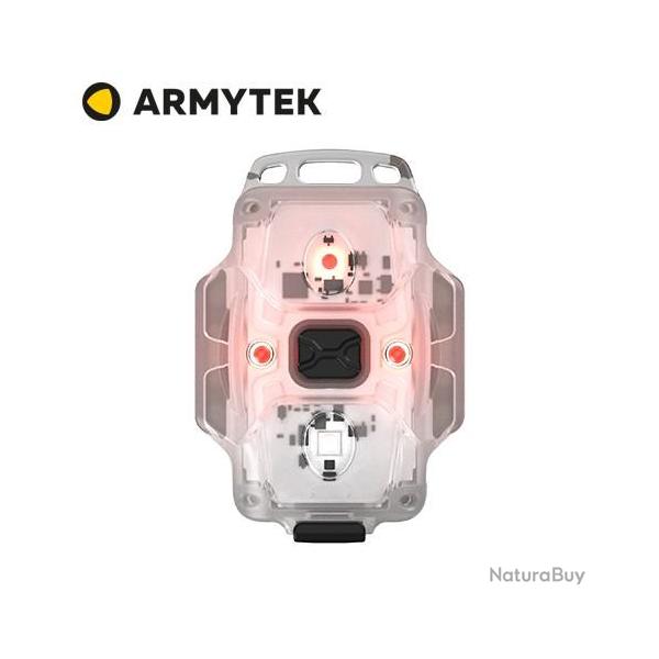 Lampe Armytek Crystal PRO - 220 Lumens Blanc + 30 Lumens Rouge - Acclromtre