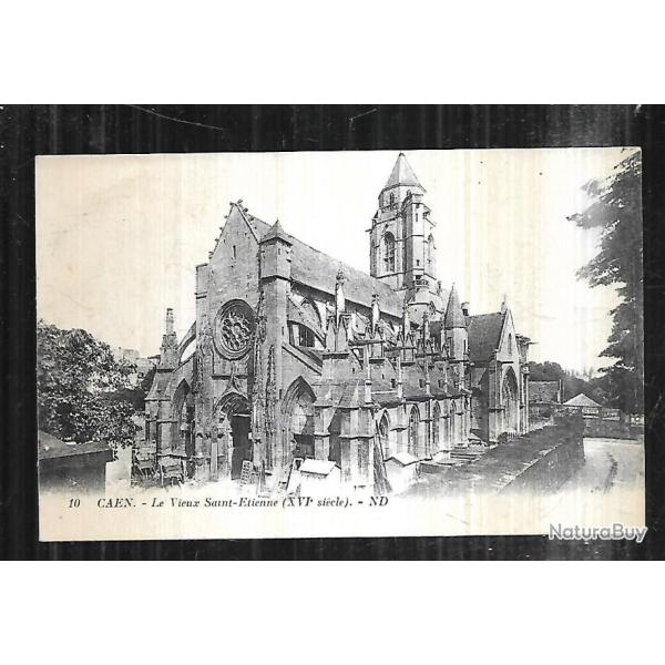 caen le vieux saint �tienne  carte postale ancienne