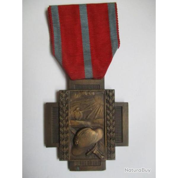 M�daille belge Croix de feu 14/18 type 1 (2)
