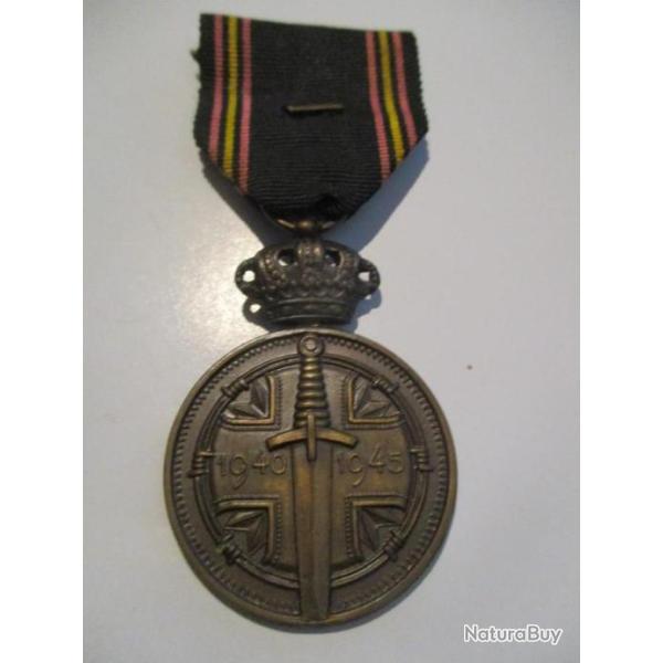 M�daille belge Prisonnier de guerre type 1