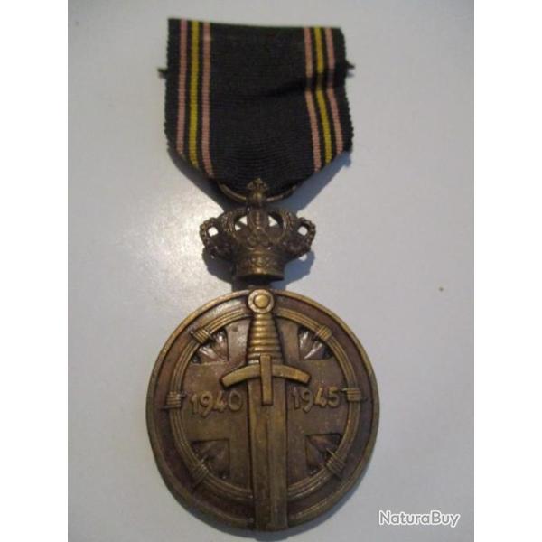 M�daille belge Prisonnier de guerre type 2