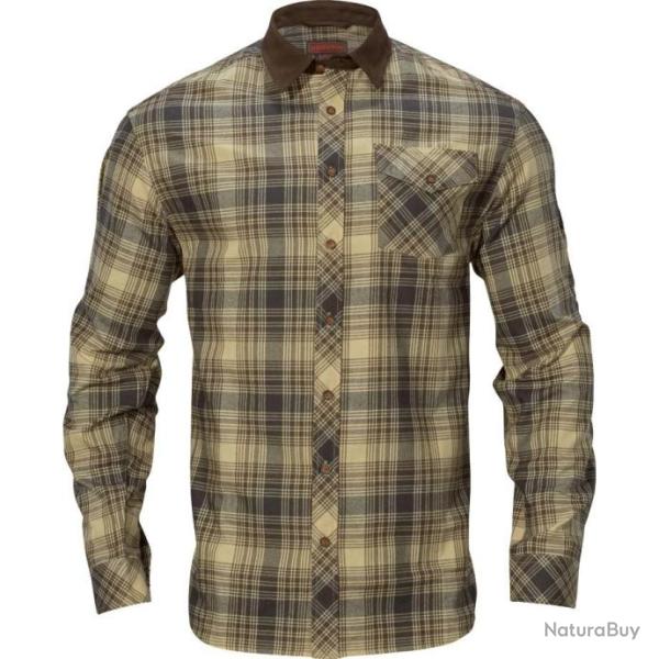CHEMISE DRIVEN HUNT FLANNEL Taille L (light teak check) neuf