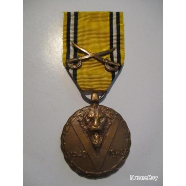M�daille belge Comm�morative 1940-1945