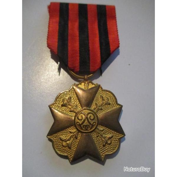 M�daille belge M�rite Civique 1�re classe