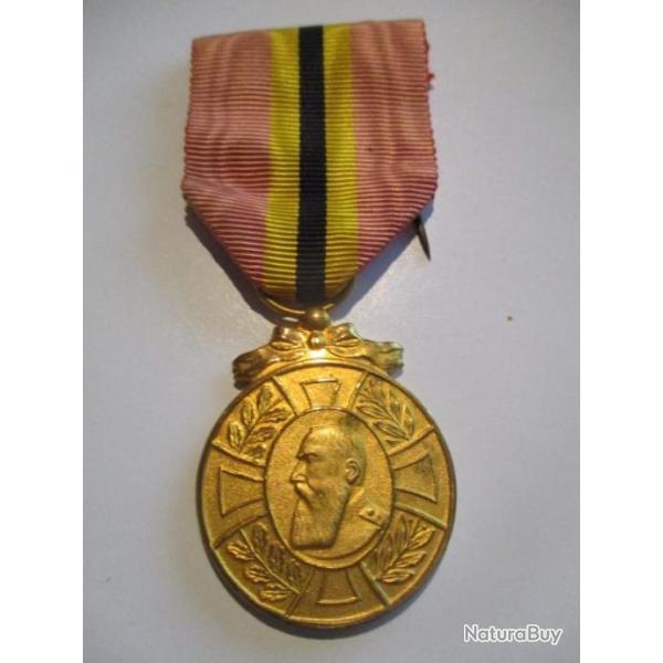 M�daille belge r�gne de L�opold II (1865-1909)