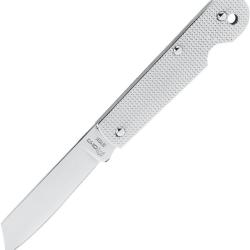 Couteau Pliant CIMO Slip Joint Lame Acier Inox Manche Inox Brazil CCM213