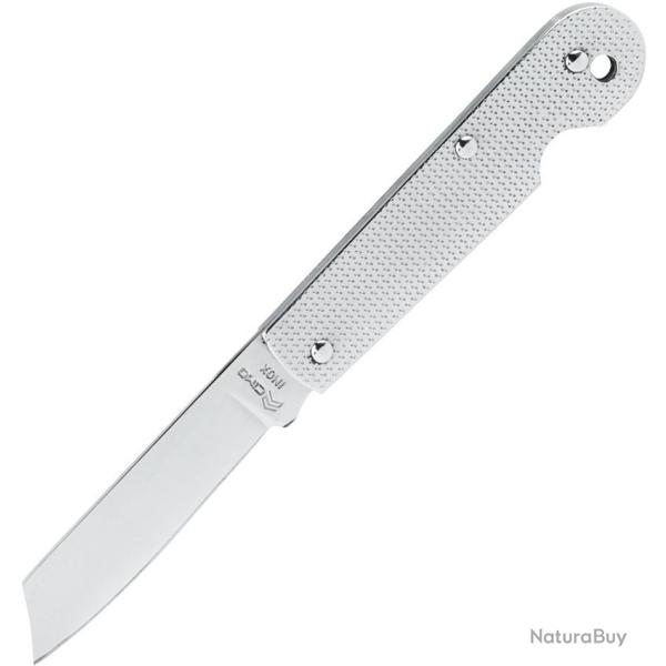 Couteau Pliant CIMO Slip Joint Lame Acier Inox Manche Inox Brazil CCM213
