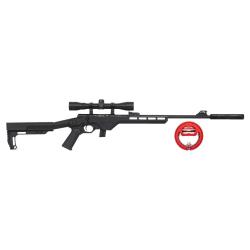 Pack carabine &agrave; verrou Citadel Trakr droitier synth&eacute;tique cal. 22LR