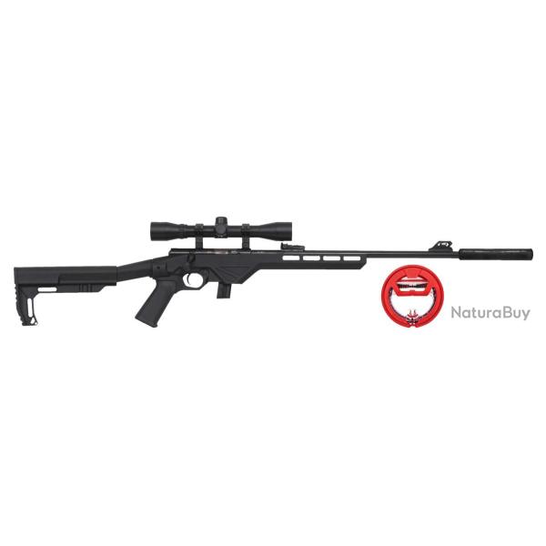 Pack carabine � verrou Citadel Trakr droitier synth�tique cal. 22LR