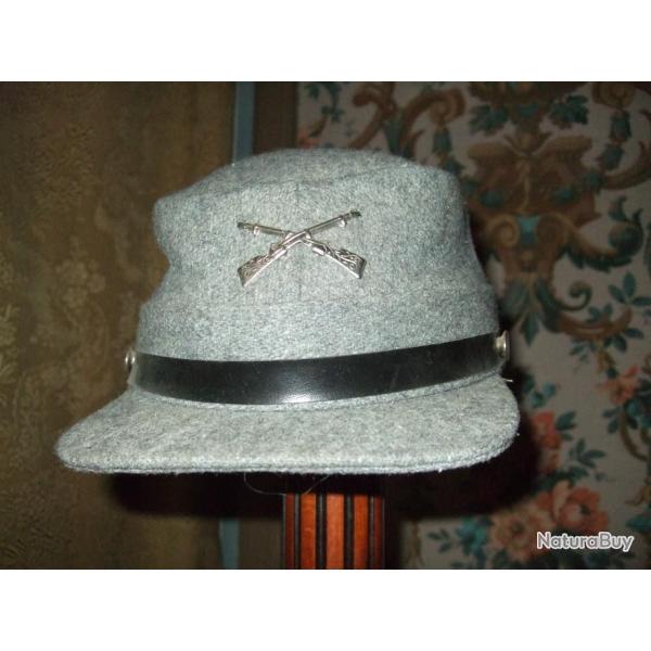 Casquette d'Infanterie Sudiste .