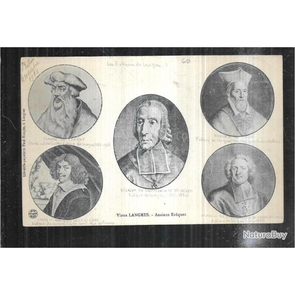 vieux langres anciens vques carte postale ancienne
