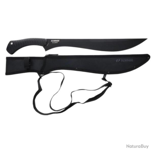 Couteau Schrade Delta Class Decimate Brush Sword Machete Lame Acier 3Cr13 Manche Abs Etui SCH1182525